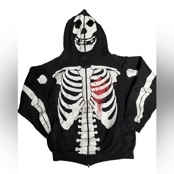 VINTAGE THE MISFITS FULL ZIP SWEATER - Picture 1 of 6
